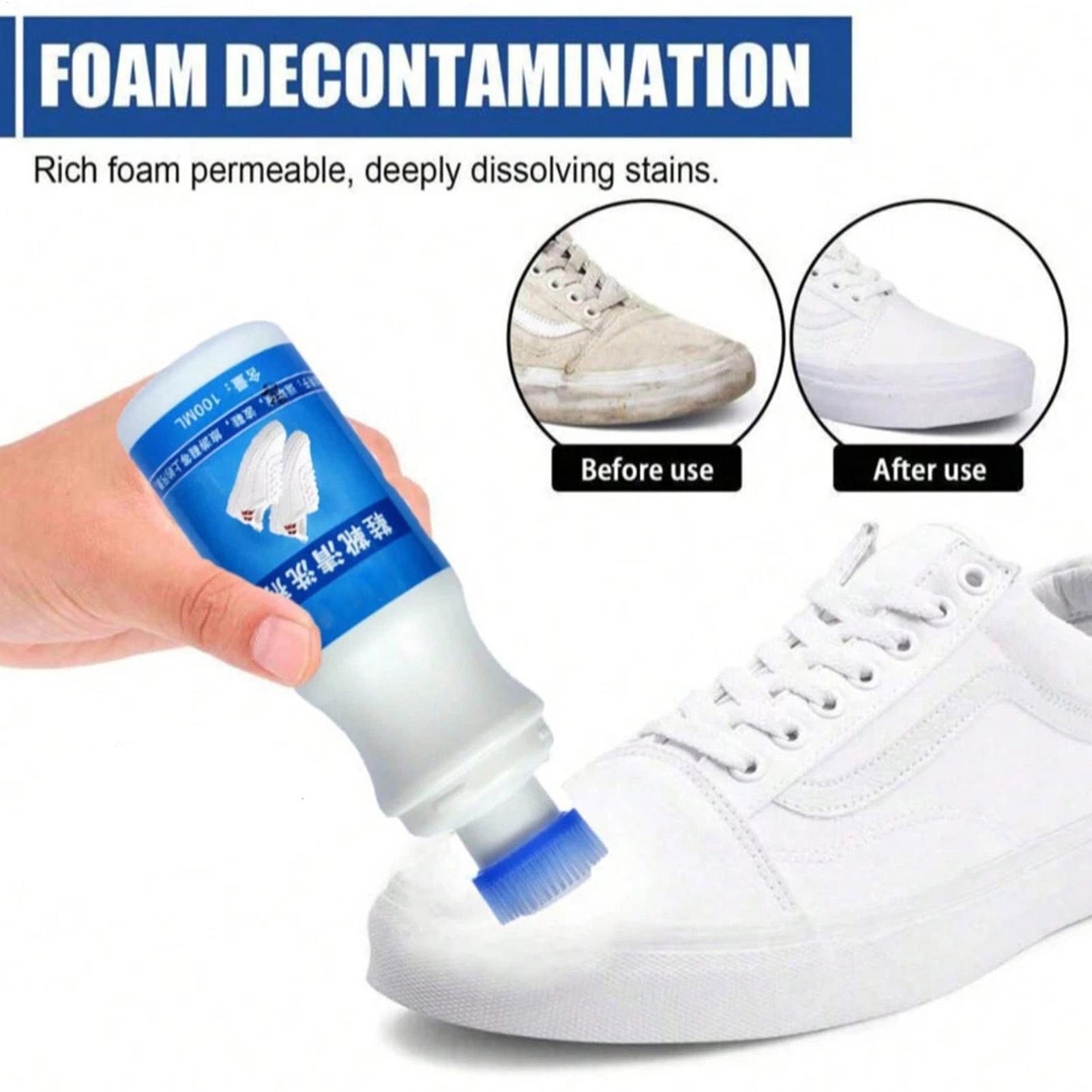 Sneaker Care Spray - Pembersih Sepatu Putih 100ml Busa Pemutih
