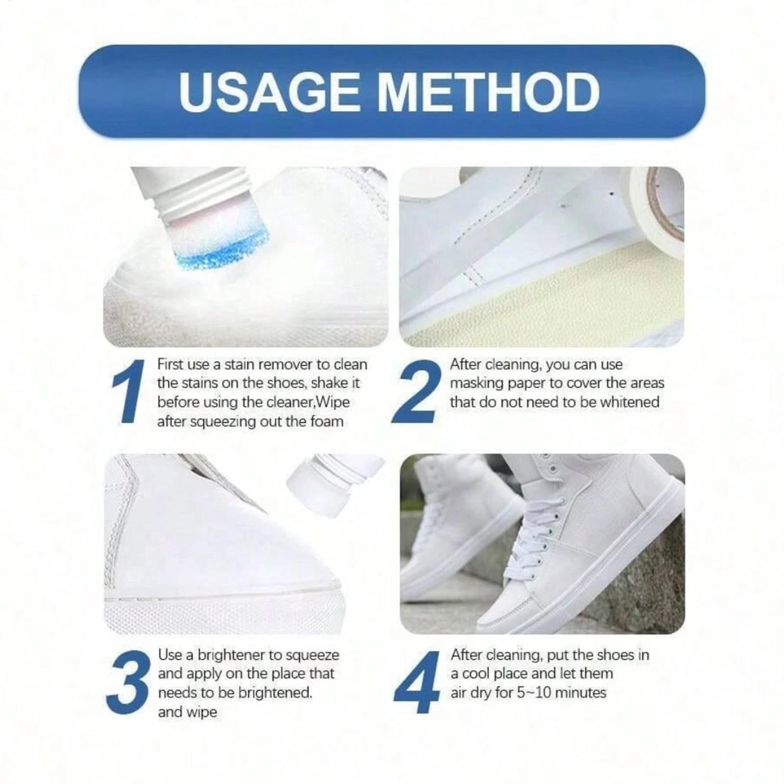 Pembersih Sepatu Busa Tanpa Bi - Sneaker Care Spray ulasan dan harga